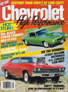 CHEVROLET HIGH PERFORMANCE 1988 MAR - HEI INGNITION TRICKS, '67 L-88 CORVETTE